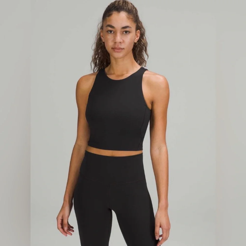 Lululemon Align High Neck Crop Top - Picture 1 of 4